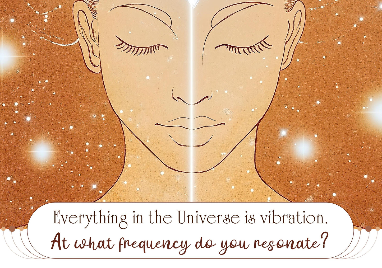 Vibration Frequency Printable Wall Art | Spiritual Boho Quote Poster | Light Beyond Collection | Instant Digital Download for Sacred Spaces