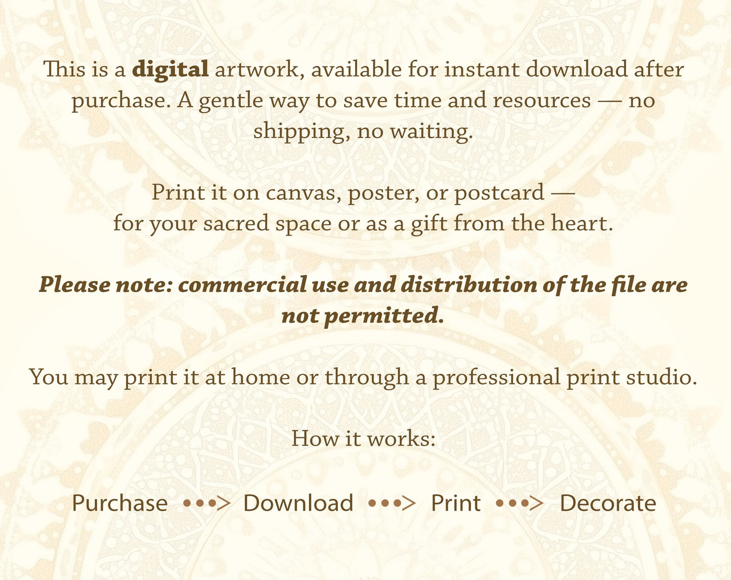 Printable Soulful Poster – "Everything is Vibration" Quote – Warm Beige and White Digital Download – Mindful Boho Wall Art