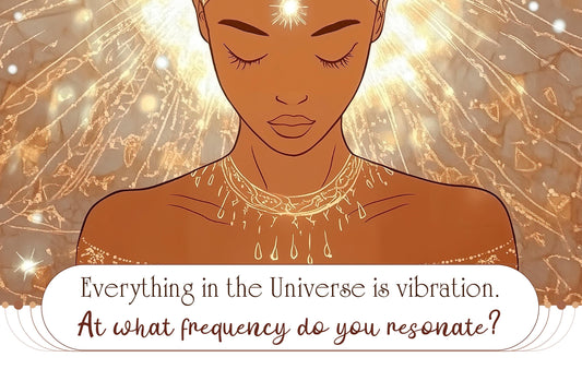 Printable Soulful Poster – "Everything is Vibration" Quote – Warm Beige and White Digital Download – Mindful Boho Wall Art